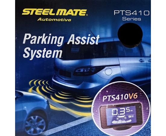 Купить Парктроник  Steel Mate  PTS 410   V6  (черный, белый , серебро), изображение 5 в интернет магазине Пандора трейд Сибирь